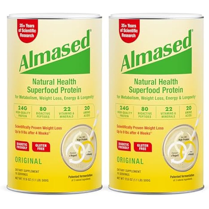 Almased Multi Protein Powder Supports Weight Loss (Pack of 2) - Image 1