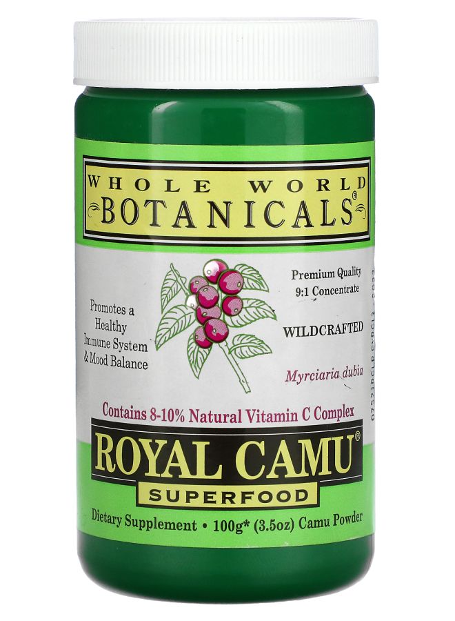Whole World Botanicals Royal Camu Superfood 3.5 oz (100 g)