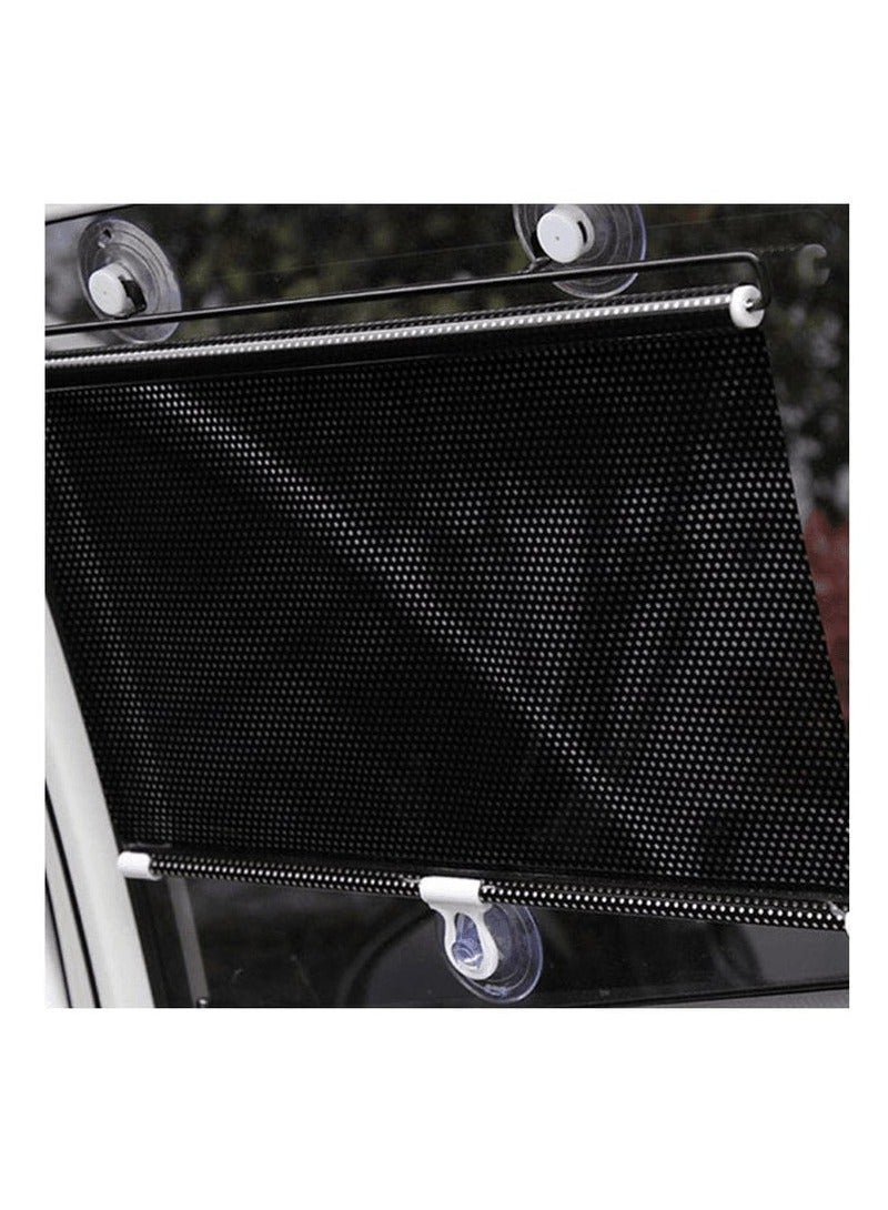 AGC Car Sun Shade Heat Insulated Curtain Rolling Sunshade For Car Home Office 45cm x 125cm 1 Pcs - Image 3