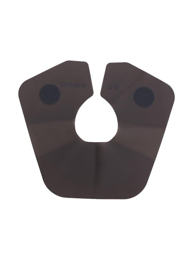 Loquat Hair Salon Cutting Neck Collar Wrap Guard Brown/Black - Image 4