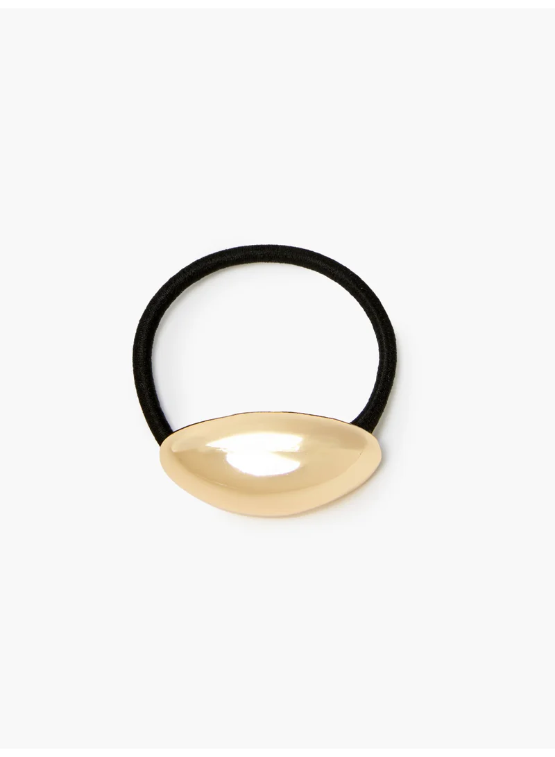 French Connection UK Curve Metal Hair Tie Bobble