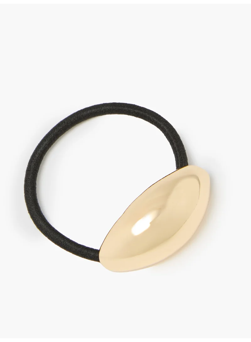 French Connection UK Curve Metal Hair Tie Bobble