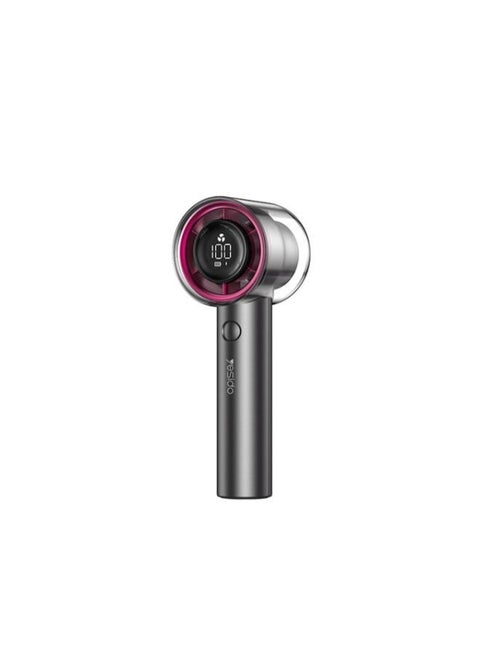 YF14 LED Power Display Powerful With 3000mAh Battery 5 Stages Of Speed Turbo Mini Fan