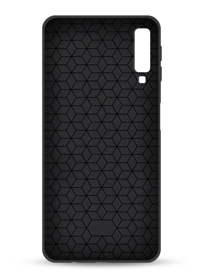 Tolwak Samsung Galaxy A7 (2018) Protective Case Cover Eyes Art - Image 3