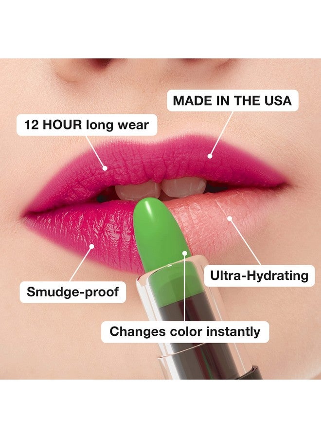 MOODmatcher Lipstick 10Pc Collection Of The Original Colorchange Lipstick Maskproof 12 Hour Long Wear Enriched With Aloe & Vitamin E For Ultrahydration Waterproof Made In Usa - Image 3