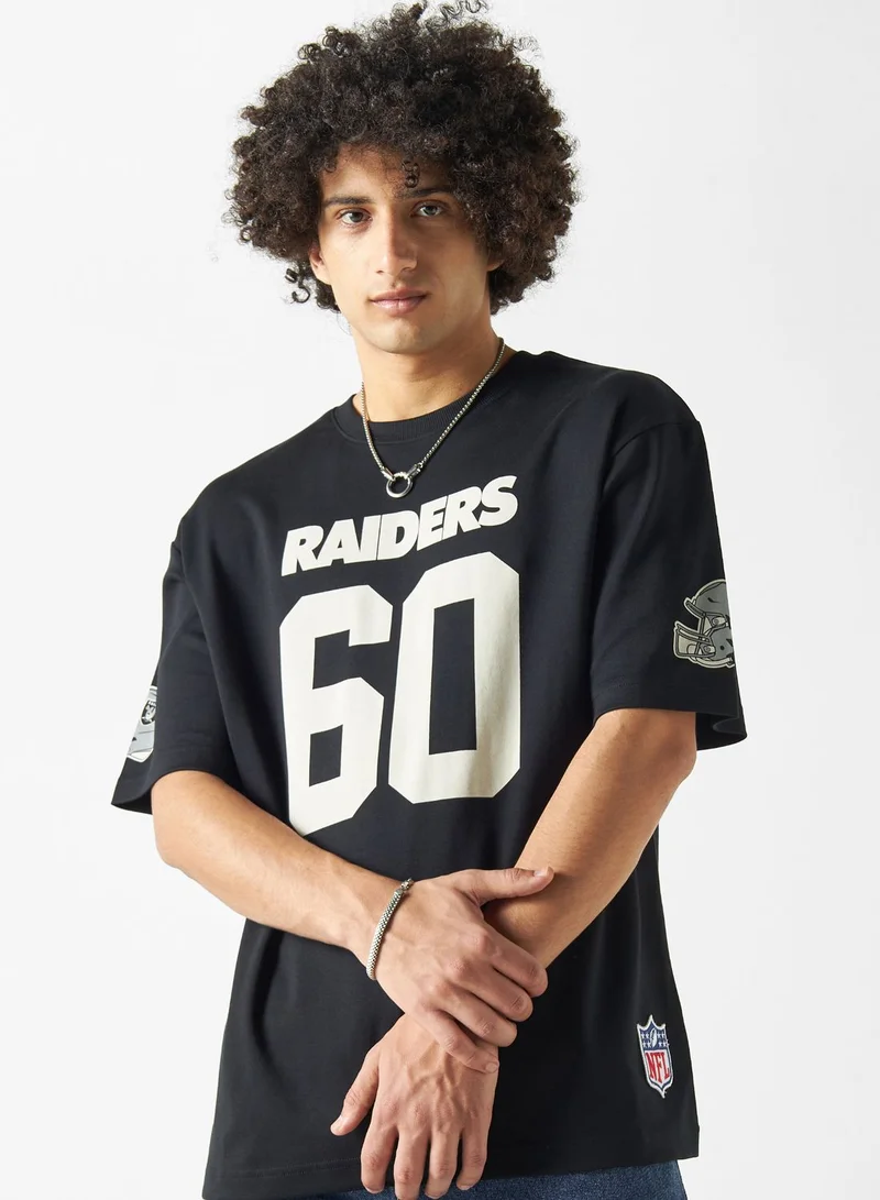 SP Characters Slogan Crew Neck T-Shirt