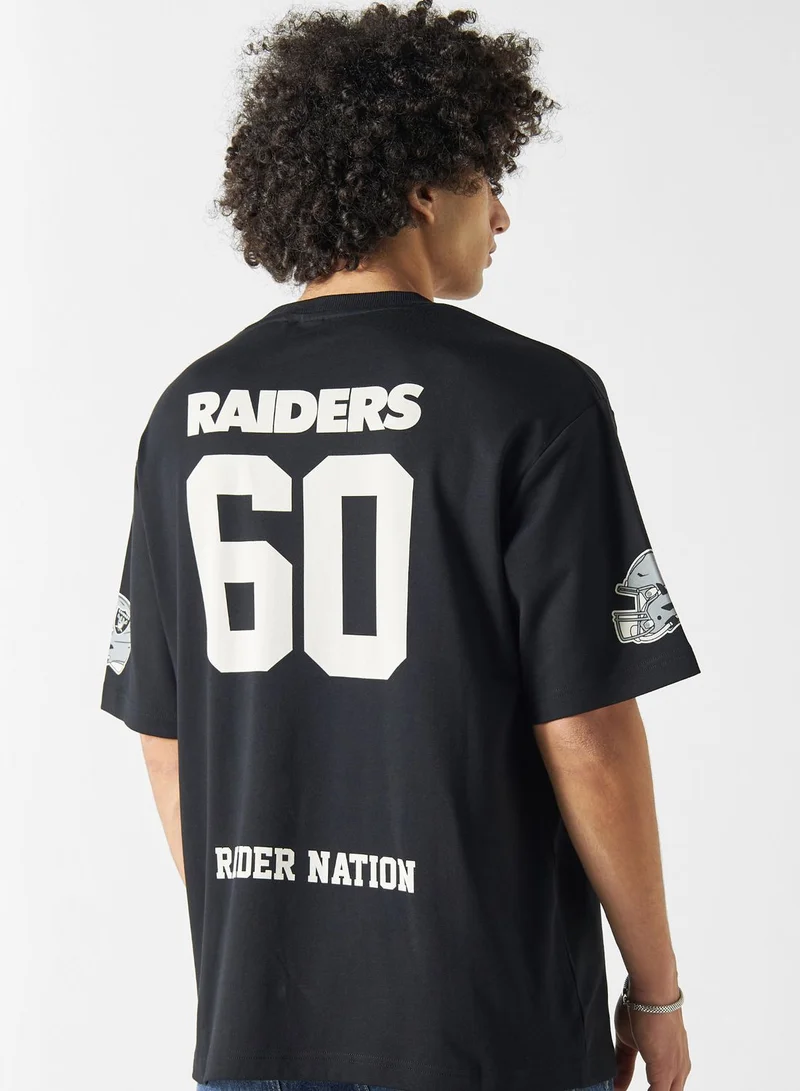 SP Characters Slogan Crew Neck T-Shirt