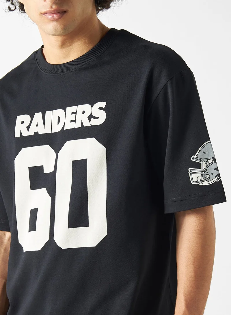SP Characters Slogan Crew Neck T-Shirt