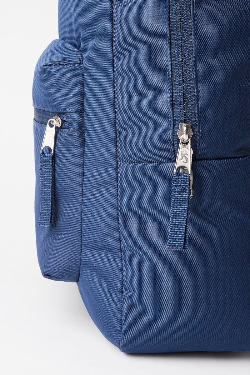 جان سبورت حقيبة ظهر Cross Town Plus - مقصورة رئيسية كبيرة، جيب جانبي لزجاجة المياه، جيب مبطن للكمبيوتر المحمول مقاس 15 بوصة - كحلي - Image 3