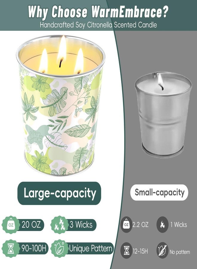 WarmEmbrace Scented Candles,Candles Presents for Mom Women Men, 2 Piece Candle Set - Image 5