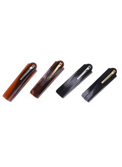 ORiTi 2 Pcs Foldable Hair Comb Pocket Hair Moustache Beard Comb Hair Styling Tool Hairdressing Comb  - Image 3