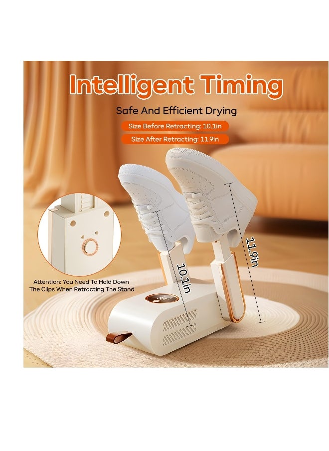 Shoe Dryer, Portable Dryer Boot Dryer, Boot Dryer For Work Boots With LCD Display, Quick Drying for Work Boots, for All Sneakers, Ski Boots, Gloves, Helmets, Socks Hats