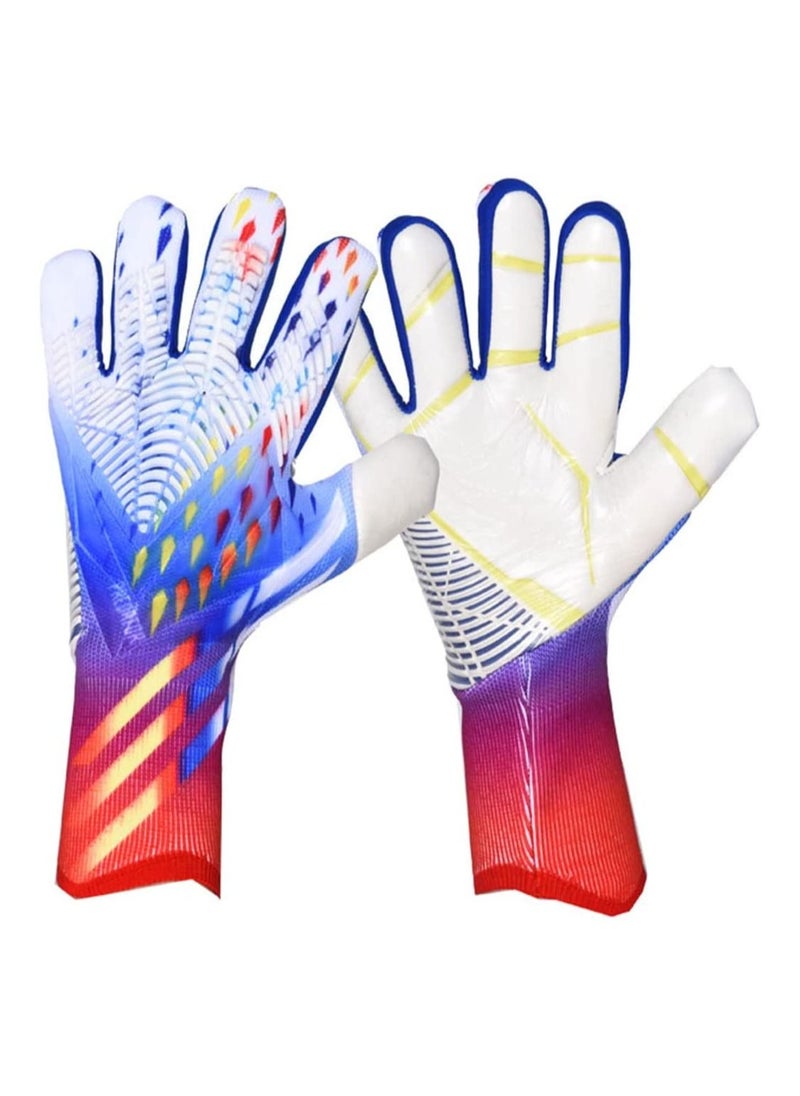 Arabest Soccer Goalkeeper Gloves, Youth Adult Soccer Goalkeeper Gloves, High Performance Goalkeeper Gloves, Breathable Soccer Gloves, 4+3mm Super Grip, For Toughest Saves, Training And Matches  - Image 1