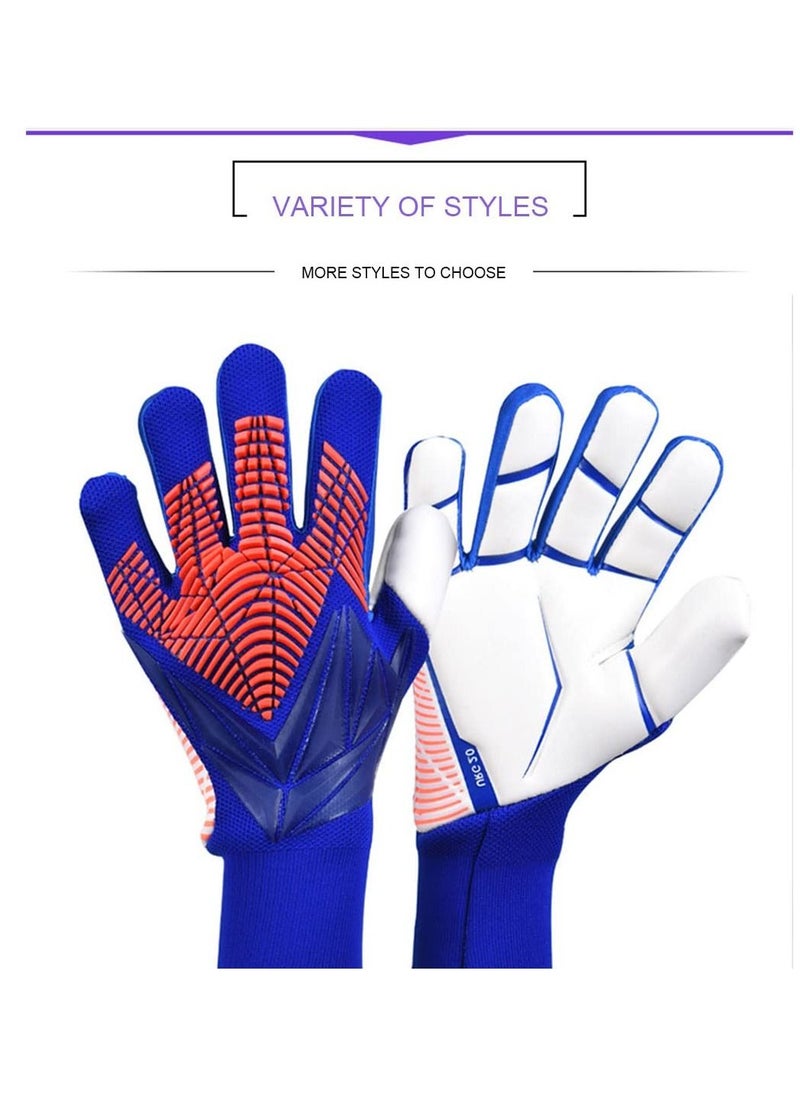 Arabest Soccer Goalkeeper Gloves, Youth Adult Soccer Goalkeeper Gloves, High Performance Goalkeeper Gloves, Breathable Soccer Gloves, 4+3mm Super Grip, For Toughest Saves, Training And Matches  - Image 2