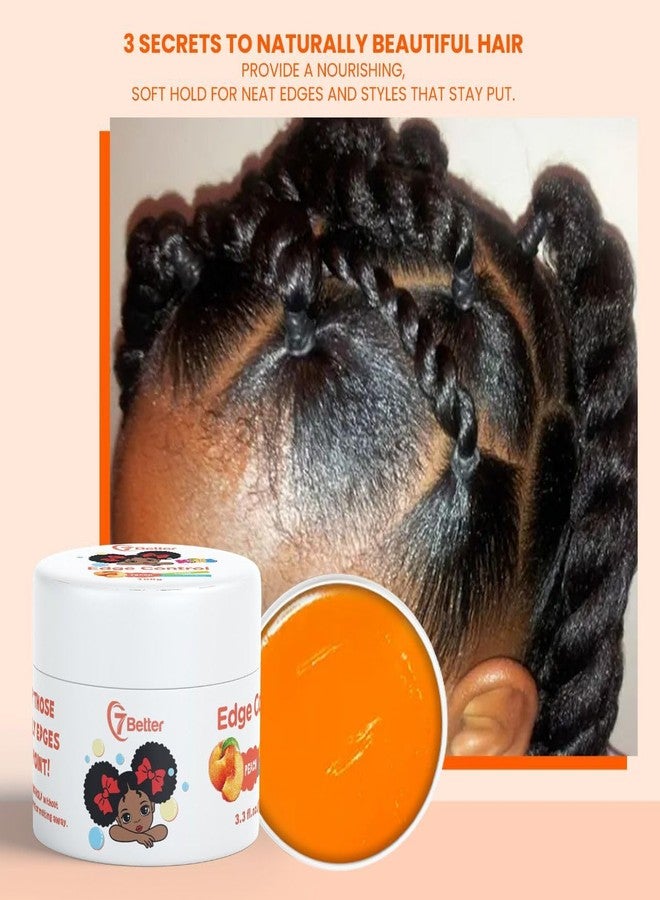7better LLC Edge Control Edge Control Wax Strong Hold Non-greasy Edge Smoother Shining and Conditioning Hair Gel Extra Hold All Hair Types Styling Gel Great for Smooth Edges Extra Hold - Image 5