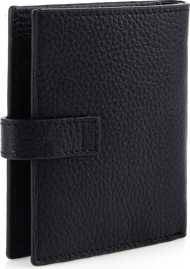 Septwolves Leather Metal Detailed Women's Card Holder and Wallet