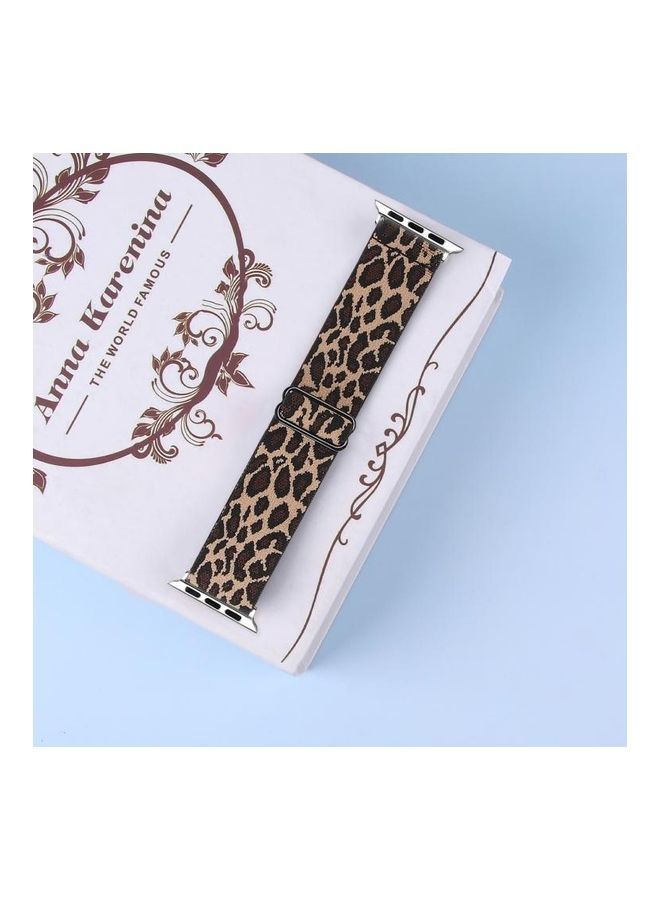 NIBEMINENT Elastic Watch Strap For Apple Series 7 45mm/6 & SE 5 4 44mm/3 2 1 42mm Multicolour - Image 5