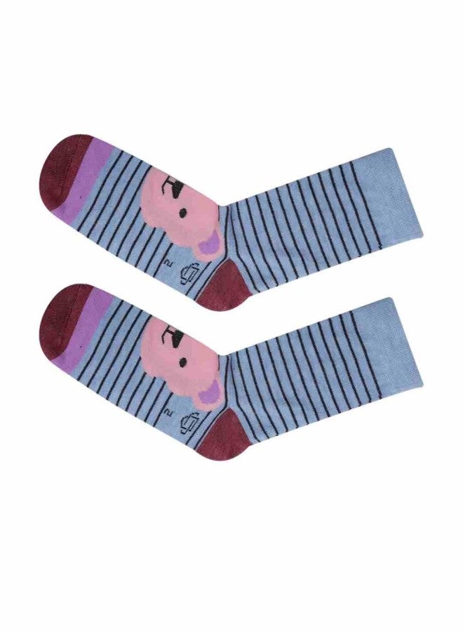 Dollar Kids Socks For Boys & Girls In Blended Cotton (Pack Of 5) - Image 2