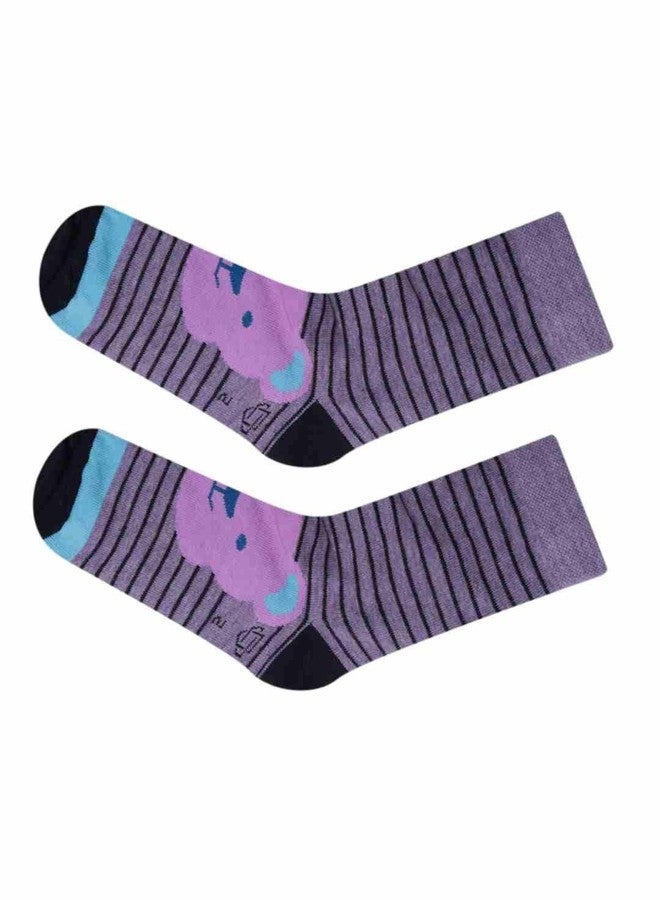Dollar Kids Socks For Boys & Girls In Blended Cotton (Pack Of 5) - Image 5