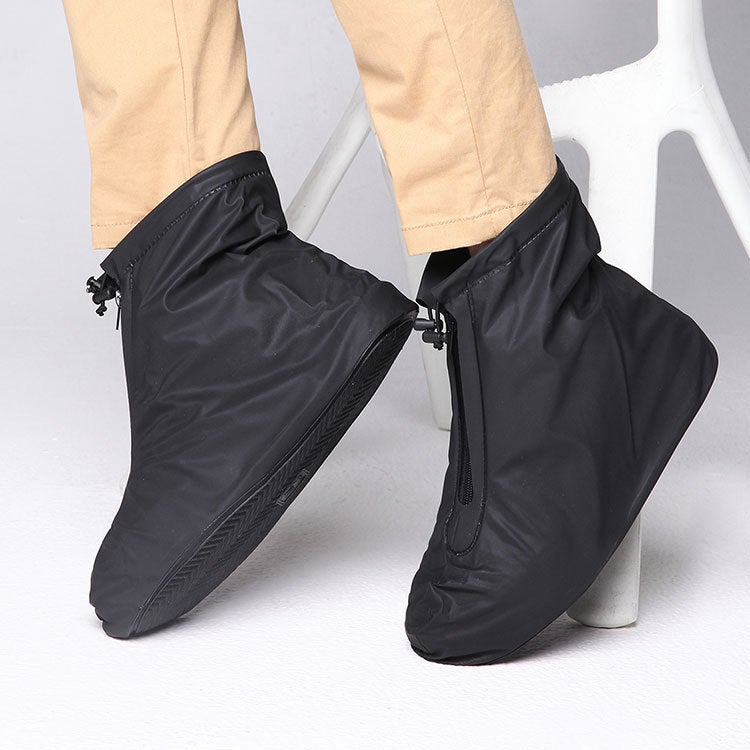 Rain Shoe Cover Men'S And Women'S Shoe Cover Waterproof Rain-Proof Shoe Cover Non-Slip Thickened Wear-Resistant Children'S Rain Shoe Cover - Image 2