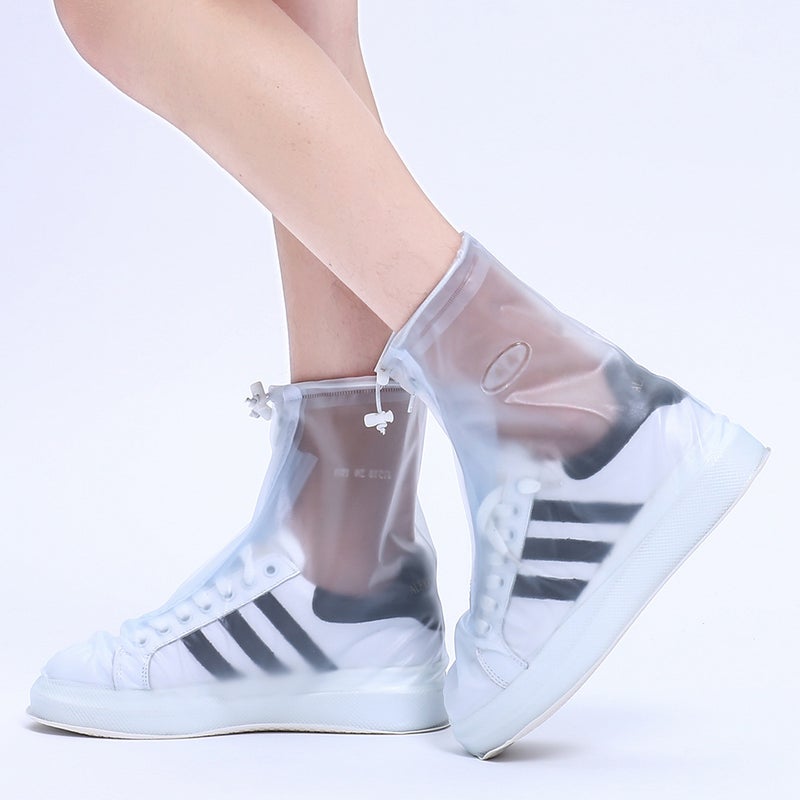 Rain Shoe Cover Men'S And Women'S Shoe Cover Waterproof Rain-Proof Shoe Cover Non-Slip Thickened Wear-Resistant Children'S Rain Shoe Cover - Image 5
