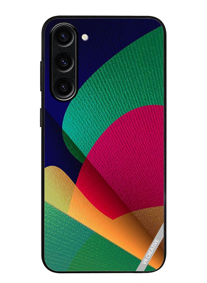 VR CREATIVE Protective Case Cover For Samsung Galaxy S23 Plus Abstract Design Multicolour - Image 1