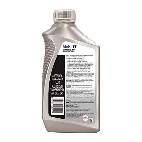 Mobil 1 Synthetic Automatic Transmission Fluid 1 Quart - Image 2