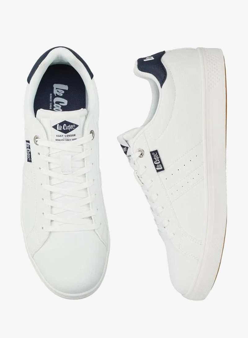 Lee Cooper Lace-Up Ankle School Sneakers