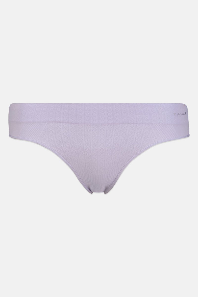 Tahari Women 5 Pieces Brand Logo Seamless Thong, Multicolor - Image 4