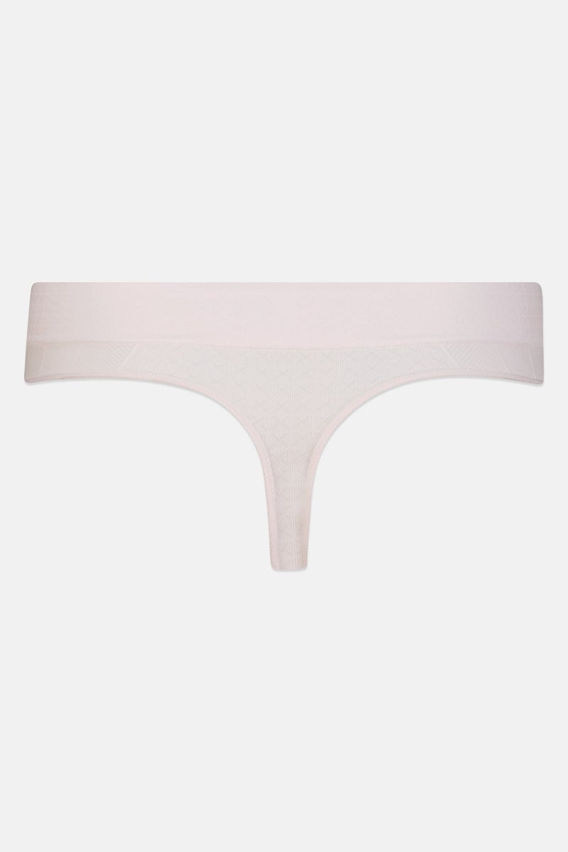 Tahari Women 5 Pieces Brand Logo Seamless Thong, Multicolor - Image 5