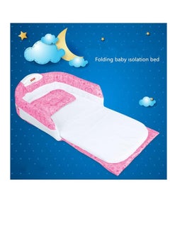 tiibaby Multi-Functional Portable Separate Bed For Babies With Mesh Panel, Lights And Music  - Image 3
