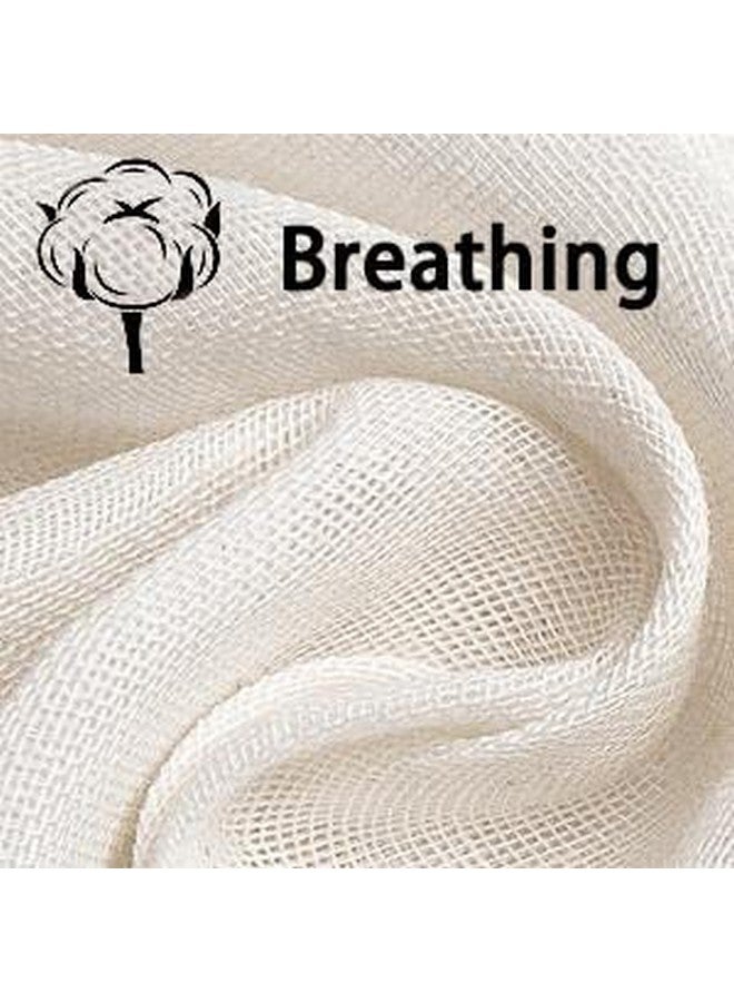 Hian Unbleached Natural Cotton Cheese Cloth - Reusable, Washable, Lint-Free - Ideal for Cooking, Straining, Filtering, Cleaning, and Crafting, Multi-Purpose Kitchen and Household Use (2 Meters) - Image 2