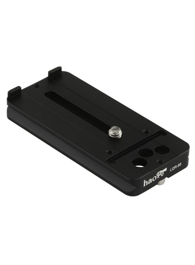 Haoge 84mm LQR-85 Universal Lens Quick Release Plate for Canon Nikon Olympus Minolta Tokina Tamron Sigma Pentax Sony Leica Tele Lenses Compatible with Arca Swiss Tripod Ball Head - Image 1