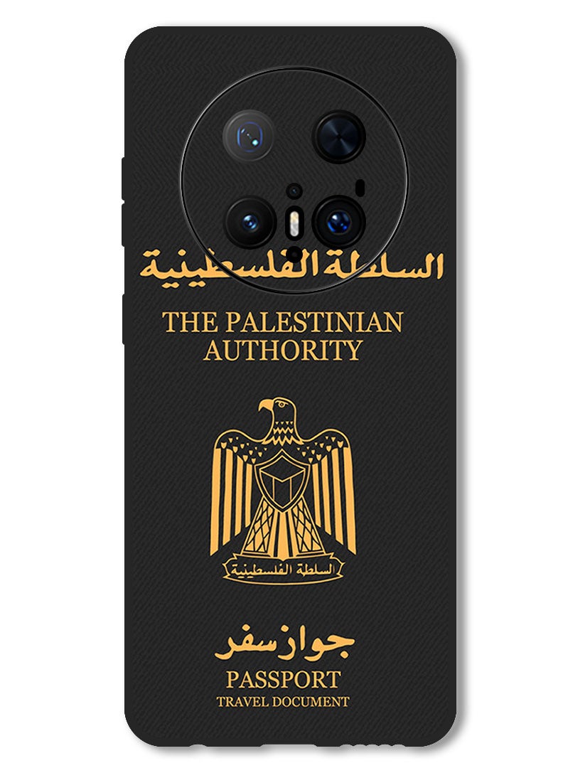 Theodor Case Compatible with Huawei Mate 70 Pro/ 70 Pro + Protection Shockproof Bumper Cover Palestinian Passport - Image 1