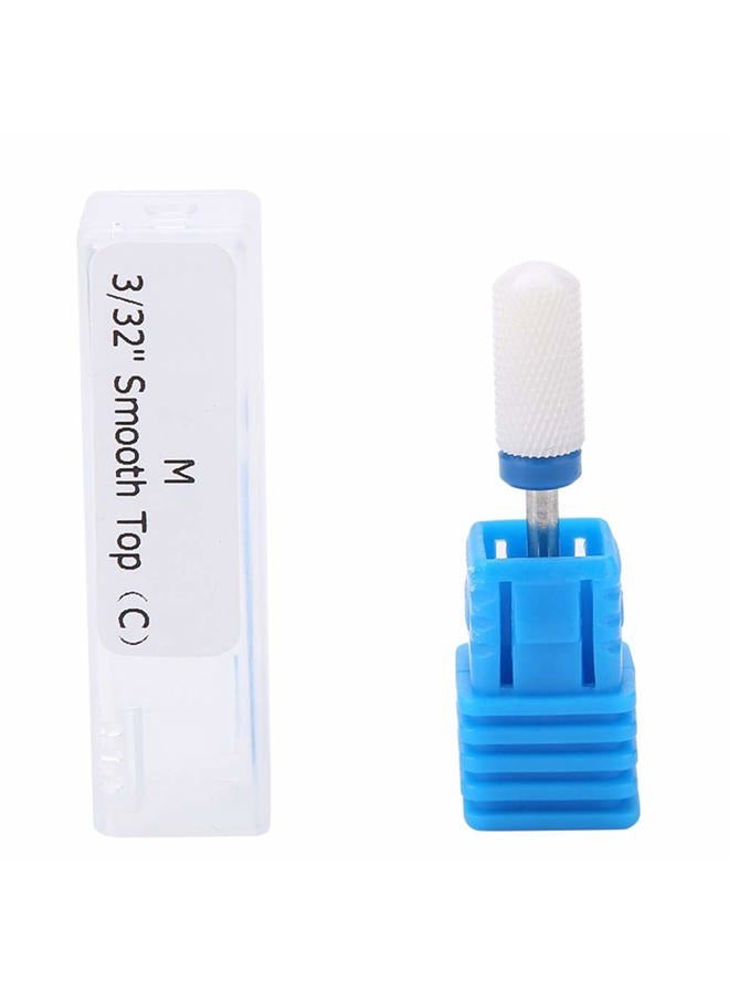 TMISHION Manicure Tool, Premium Ceramic Nail Drills, Nail Drill Bits Smooth Tip Drill Bits Professional Nail Cutters Bits for Acrylic Nails, Safety Cuticle Clean Gel Removal(03# Round Head M) - Image 5