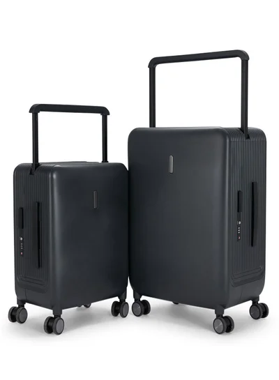 LIMRA Travel Bags From Limra Made Of PC , Consisting of Two Pieces , Size 20"-25" Inches, Grey Color