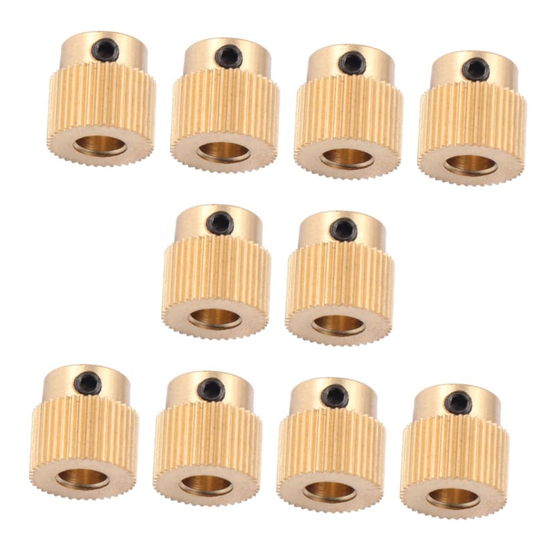 10Pcs Brass Gear For Printer High Capacity Feeding Wheel Direct Replacement Parts - Image 2