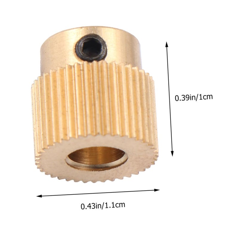 10Pcs Brass Gear For Printer High Capacity Feeding Wheel Direct Replacement Parts - Image 3
