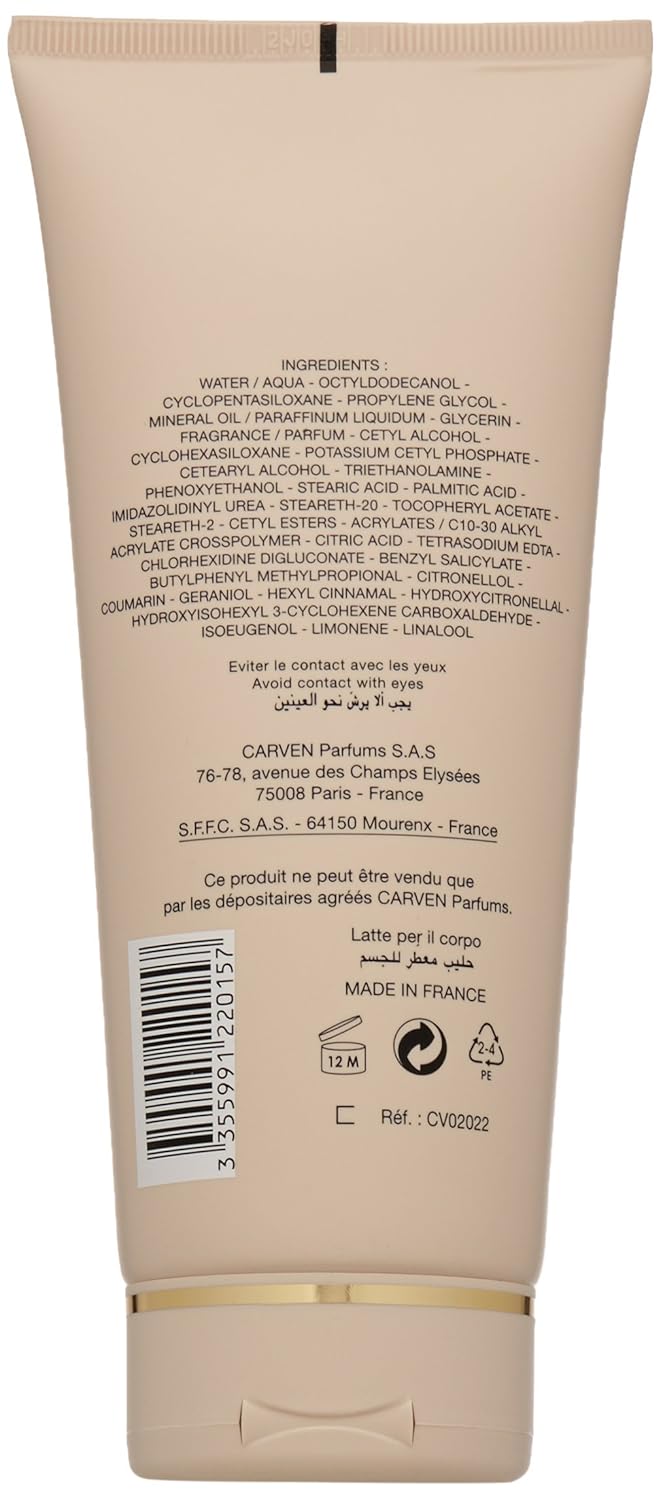 Carven Le Parfum Perfumed Body Milk 666 Fl Oz - Image 4