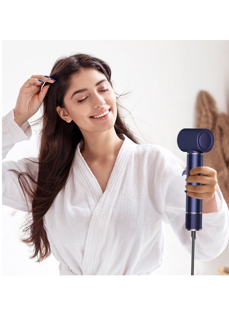 general High-speed brushless hot air comb straight curling iron negative ion hair dryer five-in-one household hair dryer - Image 4