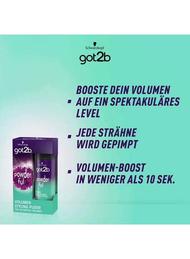 Got2b Schwarzkopf Powder'Ful Volumizing Styling Powder, 10g - Image 3