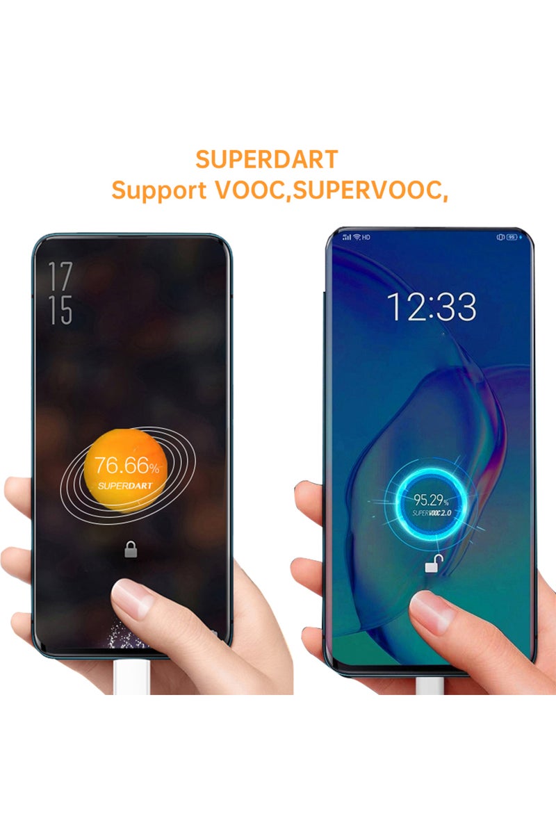 CHOiCE 100cm For OPPO 80W SUPERVOOC 2.0 Fast Charger Cable USB Type C 8A For Reno8 Reno9 Reno10 Pro+ K10 Fi - Image 4