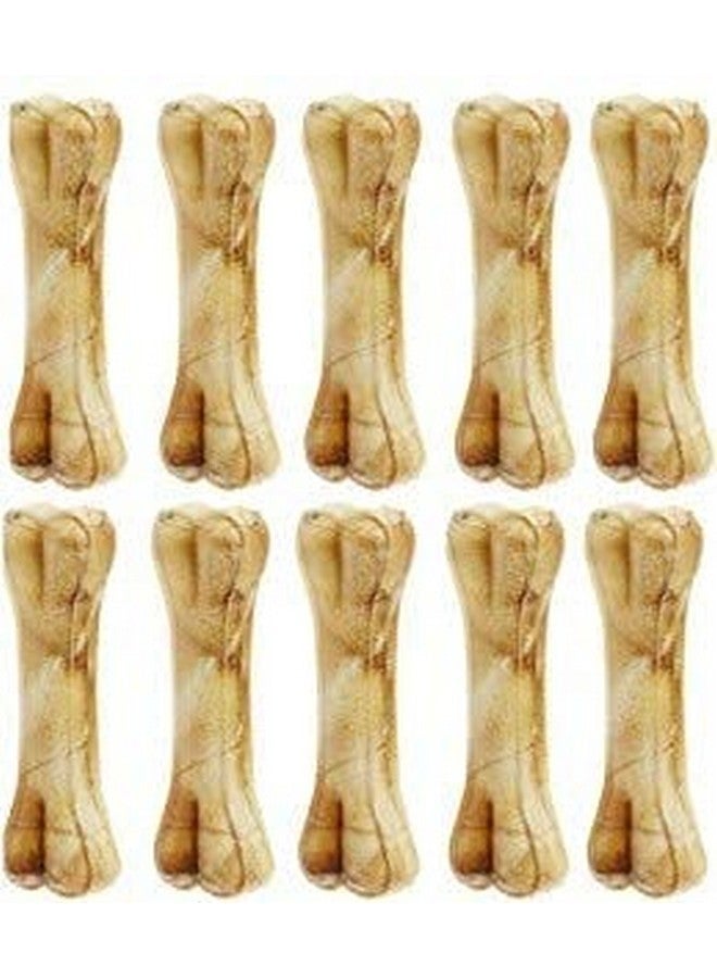 مكافأة الكالسيوم من العظام المضغوطة من Chompsters Rawhide للكلاب - 5 بوصات، 900 جرام | مناسبة للجراء والكلاب الصغيرة | أفضل عظام صحية للكلاب لتنظيف الأسنان وتنقية النفس - Image 4