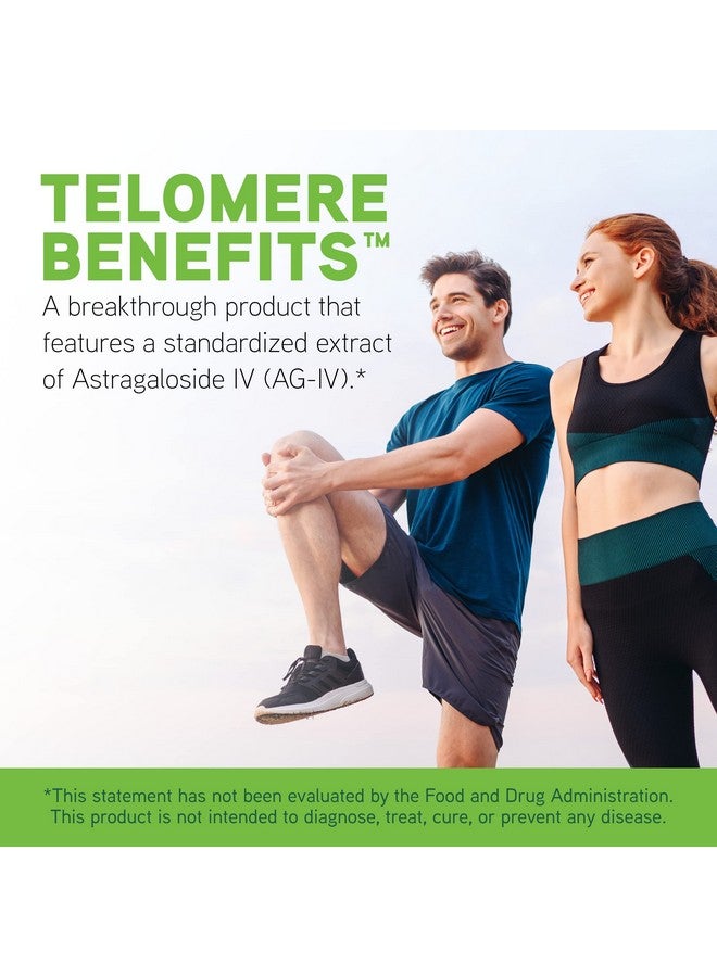 DAVINCI Labs Telomere Benefits - Dietary Supplement to Support Healthy Aging, Antioxidant Levels, Memory and Telomerase Activity* - with Astragalus Root Extract - Gluten-Free - 60 Vegetable Capsules - Image 3