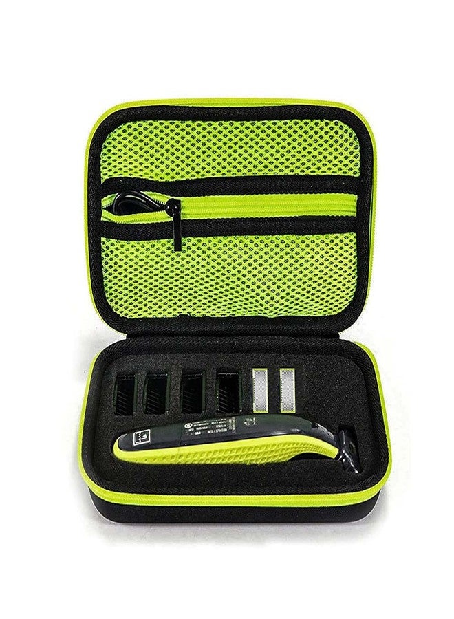 Zeitel حقيبة تخزين ZEITEL®، حافظة Oneblade لماكينة حلاقة فيليبس، مناسبة لماكينات فيليبس نوريلكو OneBlade QP2525، QP2520، QP2530، QP2570، QP2620، QP2630، حقيبة تنظيم فيليبس نوريلكو OneBlade - Image 1