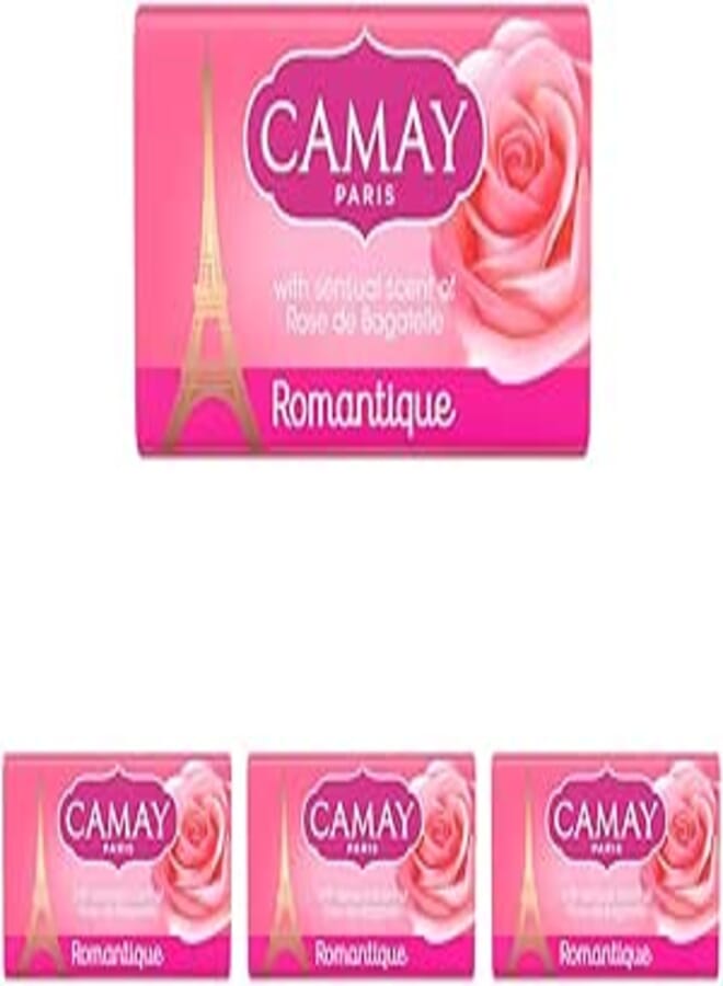 Camay Bar Soap Romantique 165G (Pack of 4)