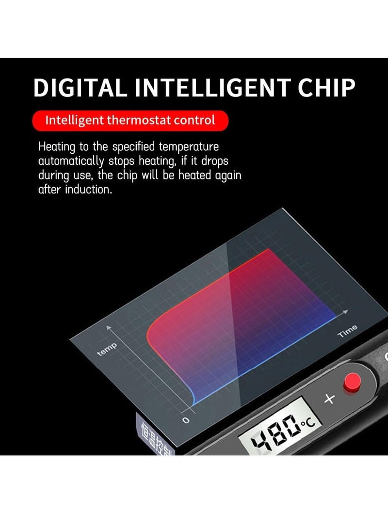 Soldering Iron Kit 80W Soldering Welding Iron Tools Adjustable Temperature Digital Portable Solder Iron Kit - Image 5