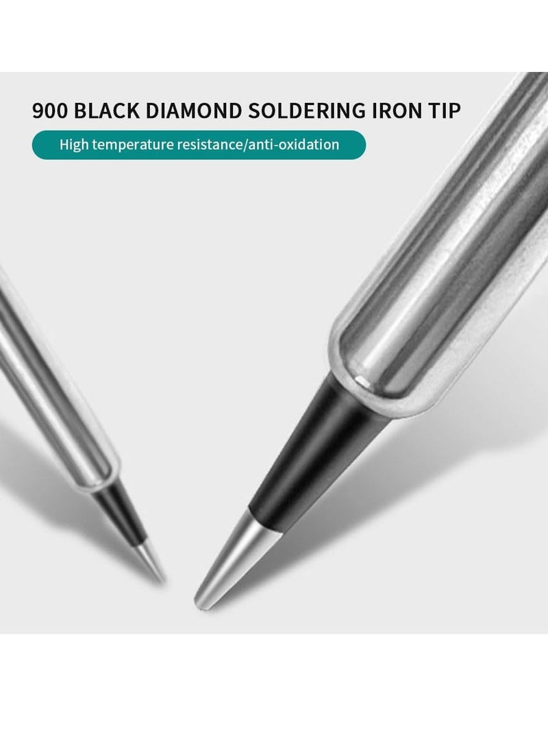 Soldering Iron Kit 80W Soldering Welding Iron Tools Adjustable Temperature Digital Portable Solder Iron Kit - Image 4