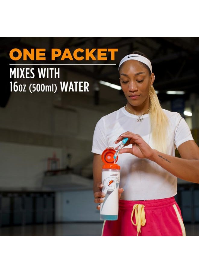 Gatorade G Zero Powder, Fruit Punch Variety Pack, 0.10oz Individual Packets - 10 Count (Pack of 5)  - Image 4
