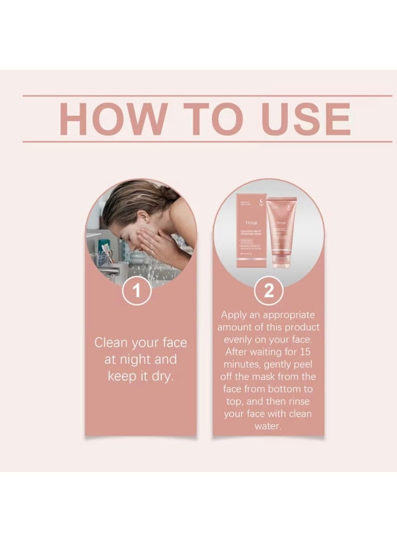 Hoygi Collagen Night Wrapping Mask 75g - Image 3